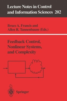 Francis - Feedback Control Nonlinear Systems and Complexity - New pa - X555z