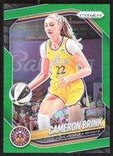 6239K 2025 Panini Prizm WNBA #87 Cameron Brink Green Prizms