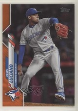 2020 Topps Wal-Mart Orange Border /99 Elvis Luciano #536 lu0