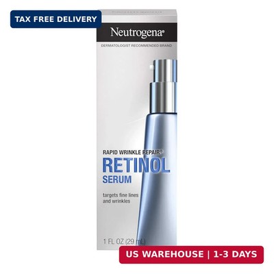 Neutrogena Rapid Wrinkle Repair Retinol Face Serum, Daily Anti-Aging Serum for F