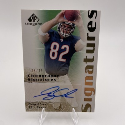 2007 SP Chirography - Signatures Greg Olsen #CS-GO Gold /99 (AU, RC)
