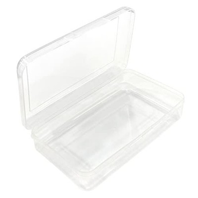 Large Capacity Clear Pencil Case, Plastic Pencil Boxes Stackable Design,