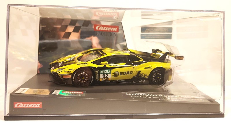 Carrera evolution 1/32 slot car Lamorghini Huracan GT3 Evo2 #92 NEW / S7