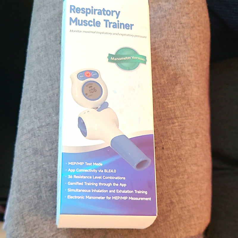 Sonmol Respiratory Muscle Trainer Manometer Version BLE 4.0 App Connectivity