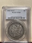 1900 O/CC Morgan Silver Dollar VF30 PCGS