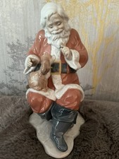 Lladro Santa’s Little Secret Figure Santa’s Magical Workshop Range. 6890 Mint.