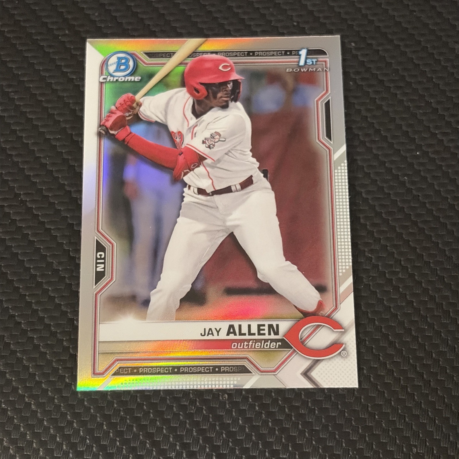 2021 Bowman Chrome 1st Refractor ⚾️ Jay Allen #BDC-11 RC ⚾️ Reds
