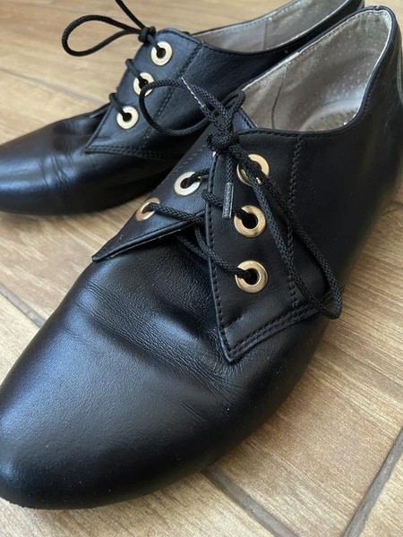 Women Clarks Boots Black Leather 36 #7B76