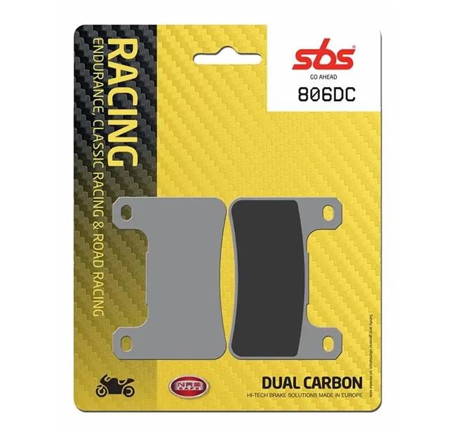 SBS 806DC Front Dual Carbon Race Brake Pads For Kawasaki ZX-10R Ninja 2008-2015 - Image 12