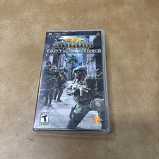 Playstation PSP Game Socom U.S. Navy Seals Tactical Strike CIB Complete In Box