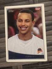 STEPHEN CURRY 2009-10 TOPPS BASKETBALL #321 ROOKIE CARD RC WARRIORS *READ*. rookie card picture
