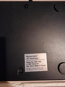 Nintendo NES Advantage Controller NES-026 w/ Box Insert Arcade Joystick 1987