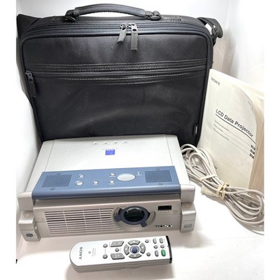 Sony VPL-CX4 LCD Data Projector + Remote Accessories - TESTED