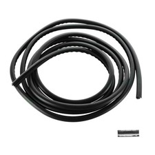 Quarter 14 Window Trim Moulding W Finish Clip Each For 87-95 Jeep Wrangler