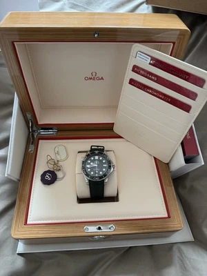 Omega Seamaster Diver 300m Green Dial ‘Seaweed’ March 2026 Full Set - Image 1 of 4