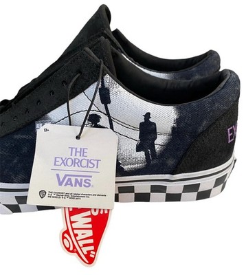 NEW VANS X HORROR House Of Terror Shoes The Exorcist Old Skool Mens Size 10 RARE