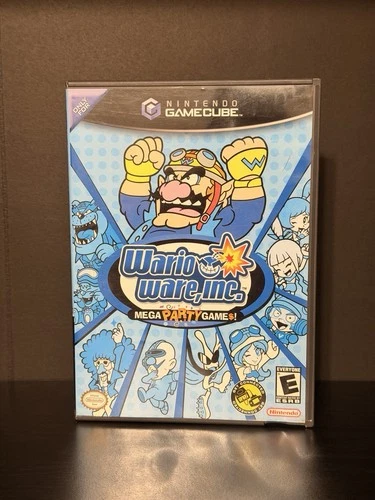 Wario Ware Inc: Mega Microgames Nintendo GameCube Tested And Complete In Box