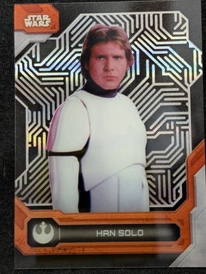 2024 TOPPS STAR WARS HIGH TEK DIFFRACTOR IMPERIAL HAN SOLO A NEW HOPE