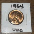 1964 P Lincoln Wheat penny UncirculatedLUSTER COIN