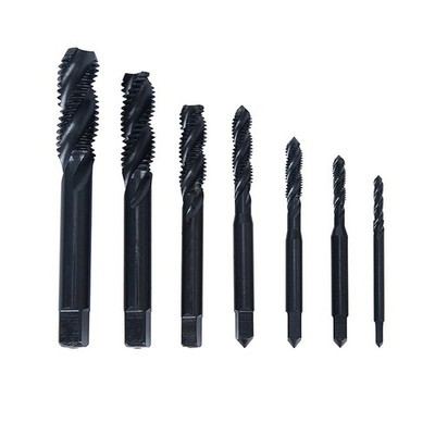 Für Thread Processing Tool Maschinenschraube M3-M12 Schwarz Spiral Metric