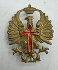 Spanish Fascist Franco Cap Helmet Insignia Civil War Military Tanker Post WW2