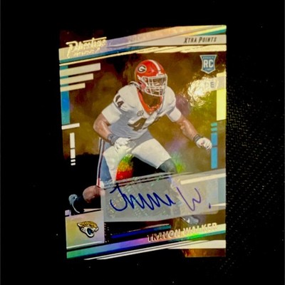 Panini 2022 Prestige Travon Walker #337 Rookie Autograph Xtra Points Jaguars