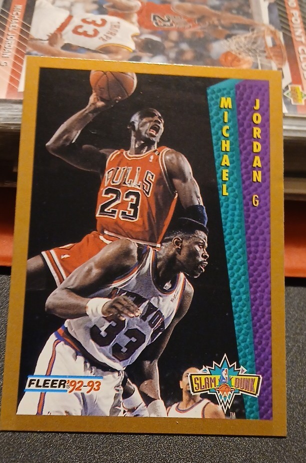 1992-93 Fleer - Slam Dunk Michael Jordan #273