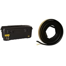 Plano 1919 Sportsman's Trunk 108 Qt w/ Wheels Black Storage Box