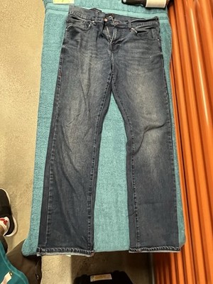 True Religion Ricky mens jeans Dark Blue Relaxed Straight Size W 36 L32