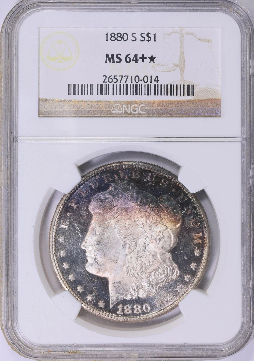 MS 64 Graded 1880 Year Morgan US Dollars (1878-1921) for sale | eBay