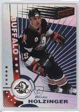 1997-98 Pacific Dynagon Tandems Brian Holzinger Jamie Langenbrunner #32 2a8