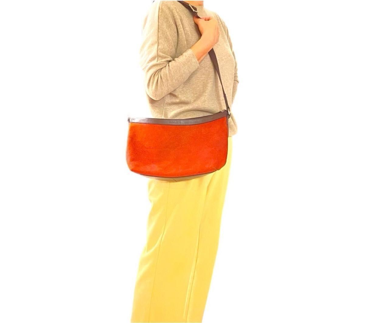 Rare Excellent Condition CHACH COACH Camden Crossbody Bag Transit Suede x Leathe thumbnail 10