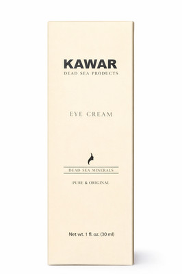 Kawar Dead Sea Eye Cream with Retinol & Collagen Vegan for Women & Men, 1 oz