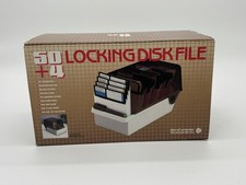 VINTAGE 50 4 Locking Disk File-MicroComputer Accessories, Inc- NEW