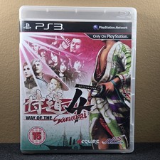 Way of The Samurai 4 PS3 Complete Playstation 3 CIB Great Condition