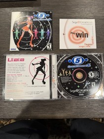 Space Channel 5 Sega Dreamcast CIB With Reg Card And Lenticular Cover - Mint!