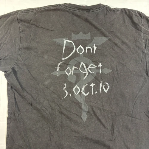 Vtg FullMetal Alchemist Shirt Don’t Forget 3 Oct 10 Watch Anime Manga 2005 Tee M - Picture 7 of 12