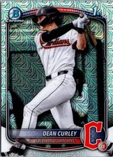 2025 Bowman Draft #BDC-129 Dean Curley Chrome Mojo Refractor