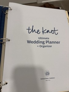 The Knot Ultimate Wedding Planner Book & Organizer For The Bride