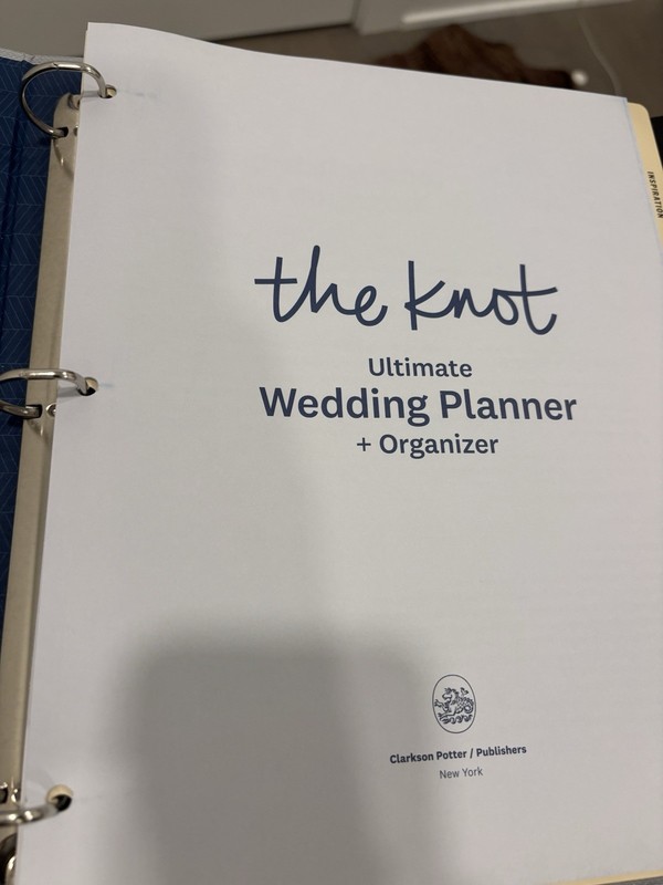 The Knot Ultimate Wedding Planner Book & Organizer For The Bride