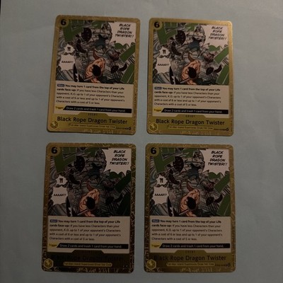 X4 Black Rope Dragon Twister EB04-059 R Adventure on Kami's Island Foil NM