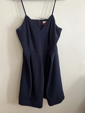 Women  s Plus Size Fervour 2x Navy Blue ModCloth Fit And Flare Dress
