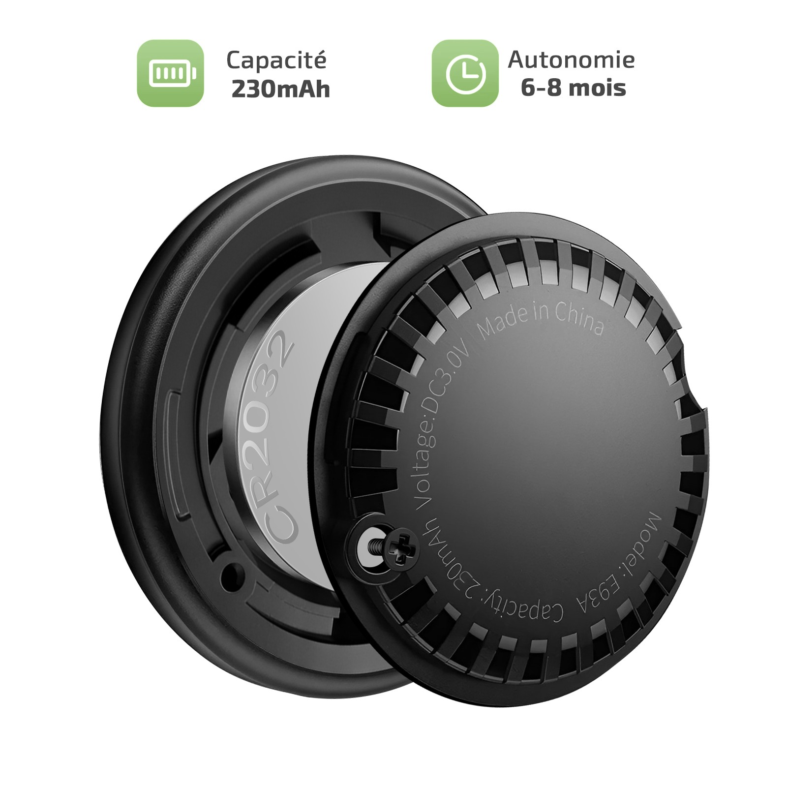 Porte-clés connecté Hoko balise Bluetooth anti-perte compatible Google Find My Device Android - 4