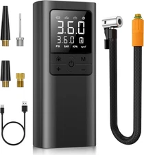 Tire Inflator Portable Air Compressor Cordless Air Pump with Digital Tire Pressu