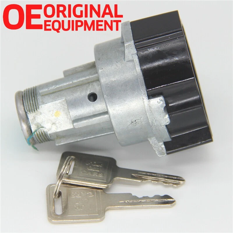 Interruptor de arranque del cilindro de bloqueo de encendido en tablero y llaves para Chevy GMC 1967-1979 Foto 4 de 4