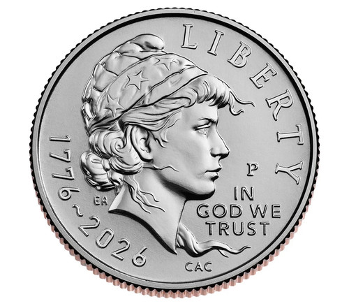 1776-2026 Emerging Liberty Dime -P&D Set. New. Uncirculated. 2 Dimes.