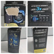 EcoFilter from ZeroWater Replacement Water Filter 2-Pack ZR-002ECO