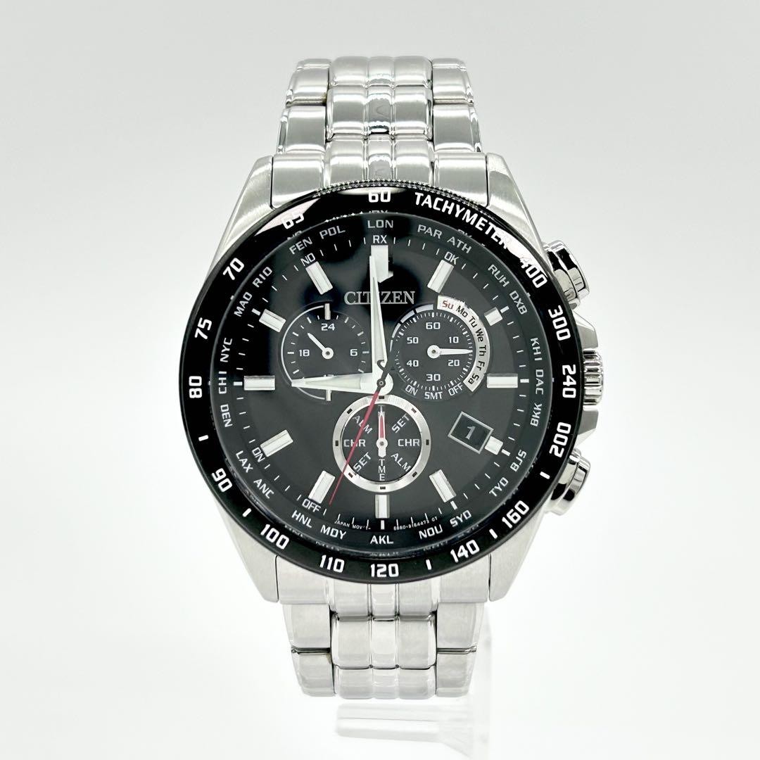 CITIZEN E660-S119936 Chronograph Tachymeter Eco Drive Stainless