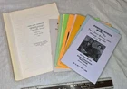Vintage Civil War Pamphlets Books History Nevada & Vernon County Missouri MO