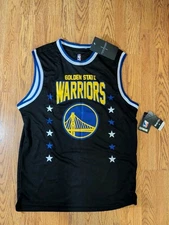 UNK NBA Golden State Warriors Jersey #46 Men's Large Black Tank Top